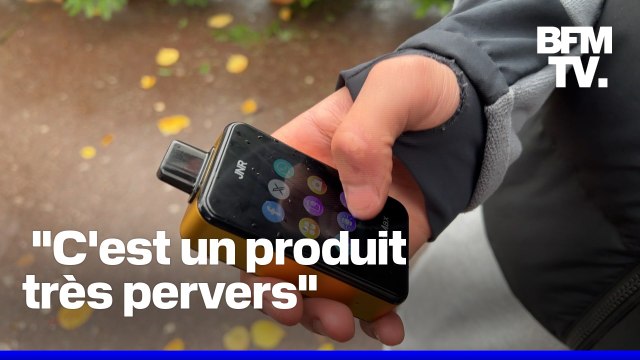 Les smart vapes, ces cigarettes électroniques jetables avec un écran intégré qui inquiètent les médecins