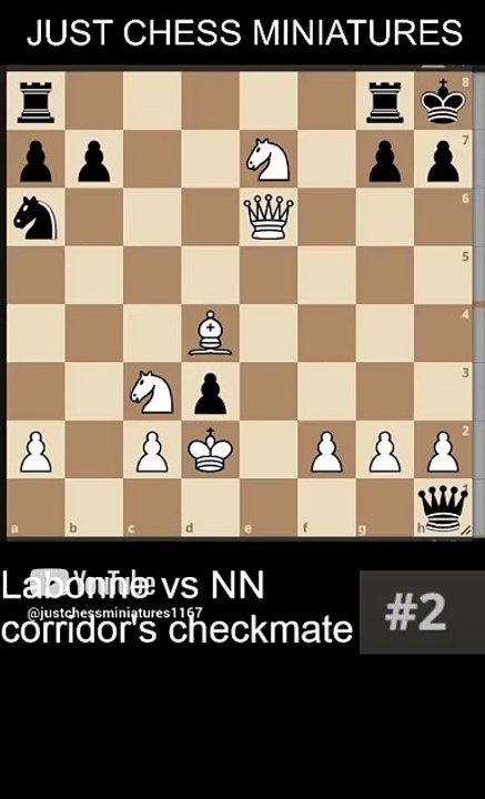 Labonne vs NN. Corridor's checkmate