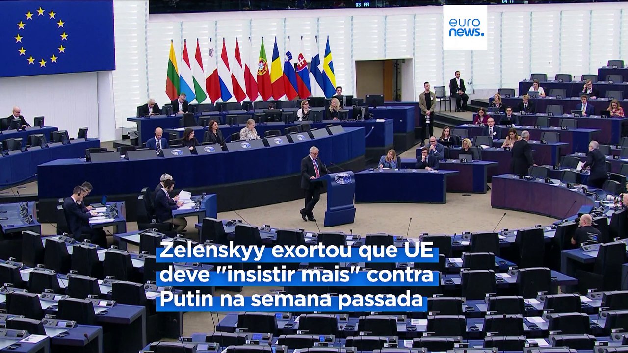 Eurodeputados reafirmam apoio à Ucrânia perante escalada da guerra