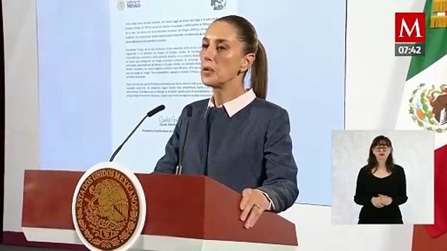 Sheinbaum expondrá impactos a la economía de Estados Unidos por aranceles de Trump