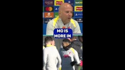 Slot responds to Salah's 'more in than out' comments