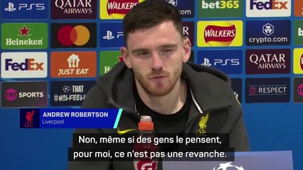 Robertson : "Pas une revanche"
