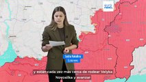 Mapas de la guerra: La ofensiva rusa en la región ucraniana de Donetsk cobra impulso