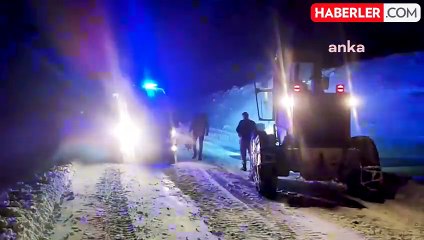 Van'da Kar Yağışı Nedeniyle 9 Mahalle Yolu Kapandı