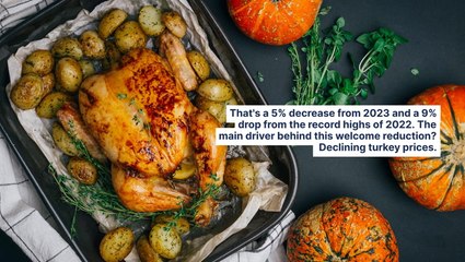 Thanksgiving Feast For 10 Expected To Cost $58 In 2024: A 5% Drop Driven By Falling Turkey Prices
