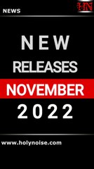 📌 NOVEMBER 2022 NOVIEMBRE #AlbumRelease #November2022 #NewAlbums #NewReleases #SupportTheUnderground