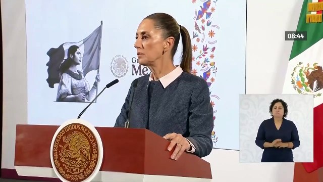 Estamos unidos los mexicanos : Sheinbaum pide calma ante amenaza de aranceles de Trump