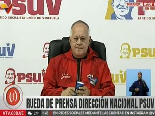 Vpdte. del PSUV Diosdado Cabello: Los jueces de paz tienen que ver con participación y protagonismo