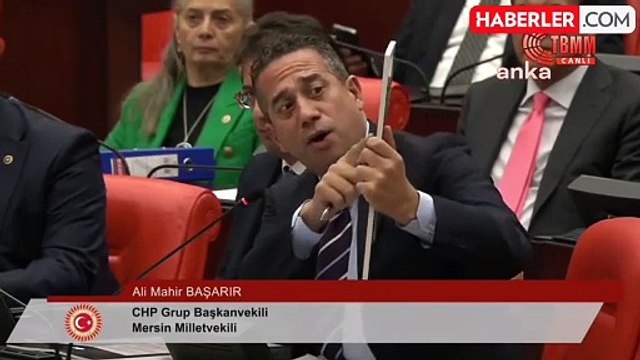 TBMM Genel Kurulu'nda CHP'li Başarır ile Ak Partili Usta Arasında Kreş Tartışması