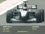 F1 – Mika Häkkinen (McLaren Mercedes V10) lap in qualifying – Spain 2000