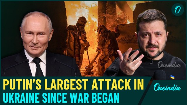 Russia Fires 188 Drones,Iskander-M Ballistic Missiles on Ukraine; ‘Biggest’ Attack Since War Began