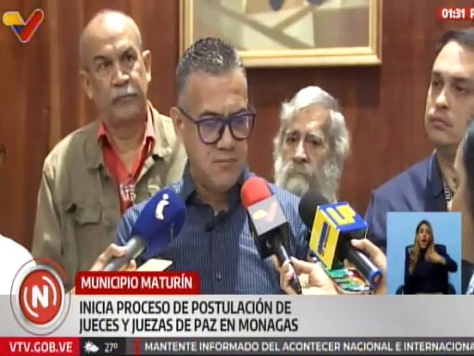 Monagas | Arrancó en Monagas proceso de postulación de Jueces y Juezas de Paz en todos los circuitos comunales