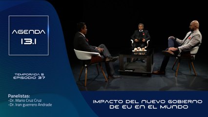 T5 Ep.37 - Agenda 13.1 |  Impacto del nuevo gobierno de EU en el mundo.