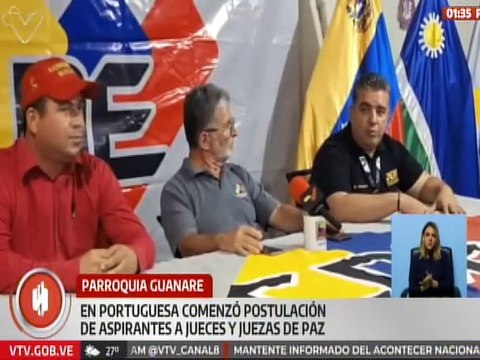 Portuguesa | 189 centros de votación se habilitarán para la elección de los jueces de paz comunal