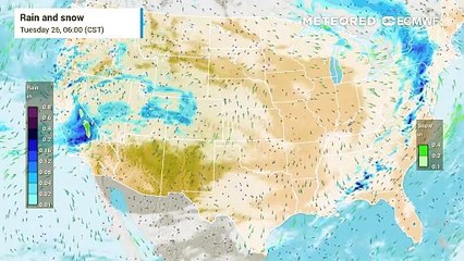 Powerful system moves east this week