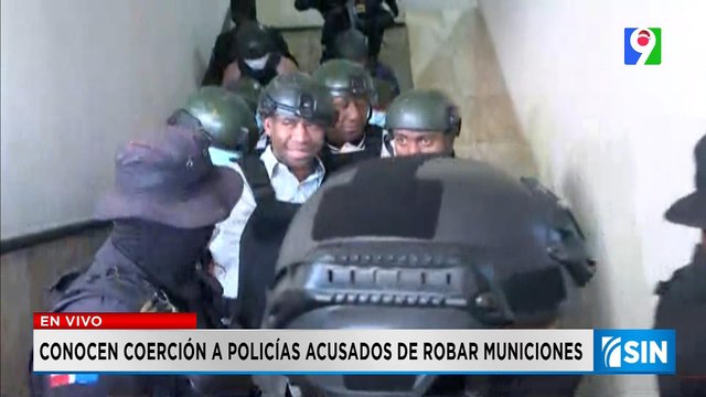 Continúa coerción a policías acusados de robar municiones | Primera Emisión SIN