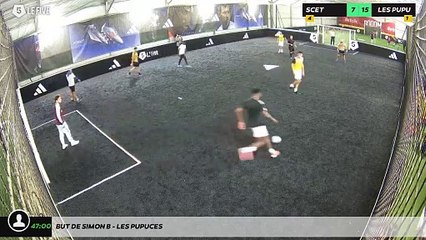 But de Simon B - Les Pupuces