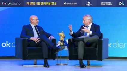 De la Fuente recoge el premio Inconformista: "Soy completito, me gustan los toros, el fútbol y soy católico"