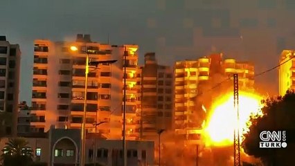 İsrail Beyrut'a yine bomba yağdırdı