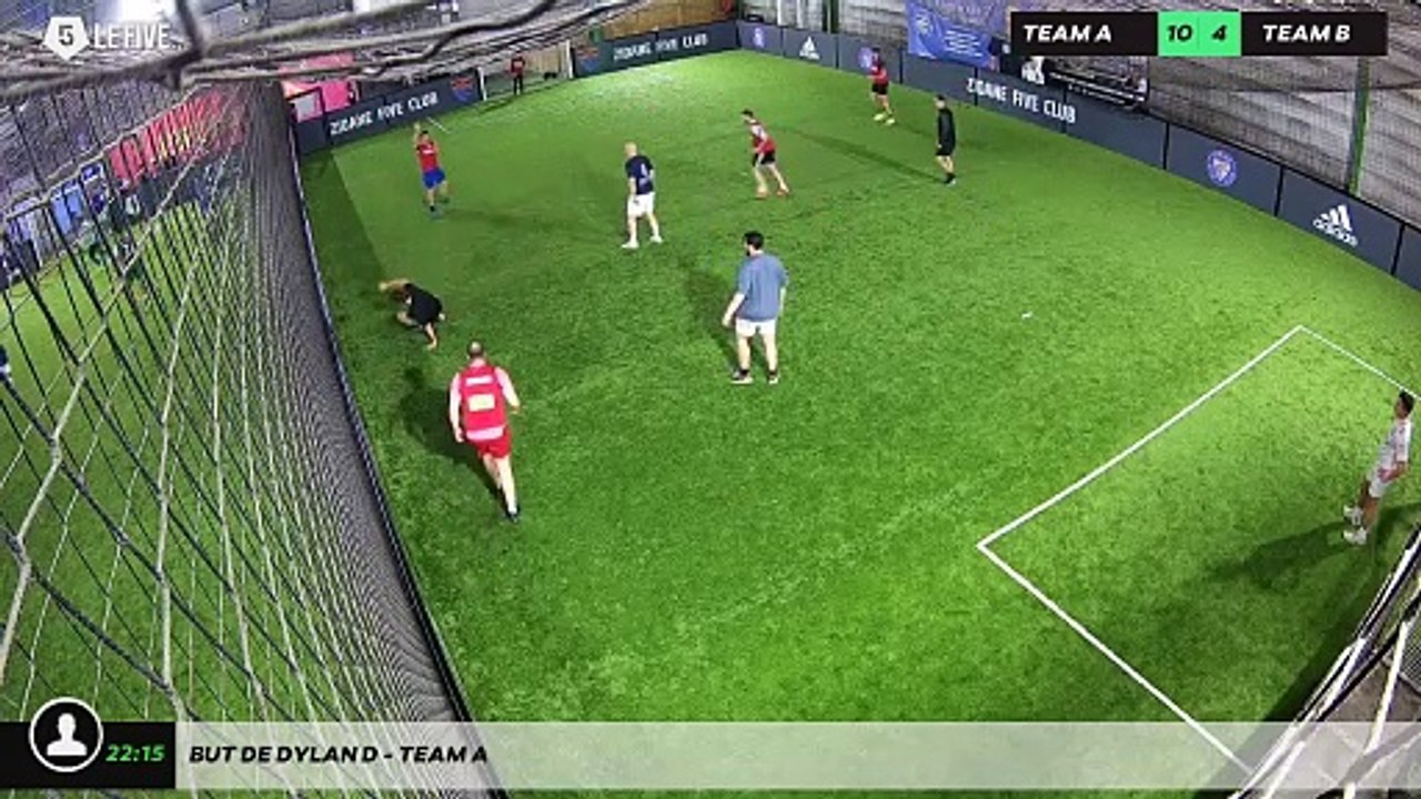 But de Dylan D - Team A