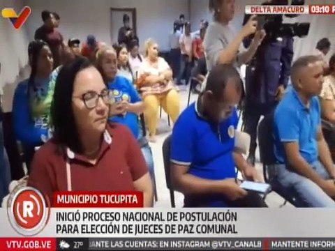 Pueblo de Cojedes inicia proceso de postulación para la elección de jueces de paz