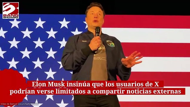 Elon Musk insinúa que los usuarios de X podrían verse limitados a compartir noticias externas