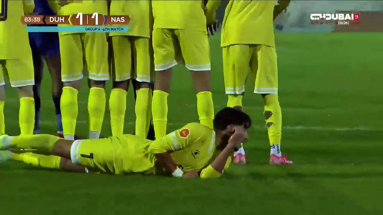 دوري أبطال الخليج   دهوك - العراق  النصر - الإمارات  الشوط الثاني  2024-11-26