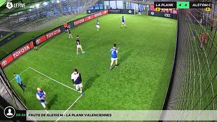 Faute de Alexis M - La Plank Valenciennes