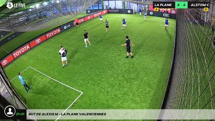 But de Alexis M - La Plank Valenciennes