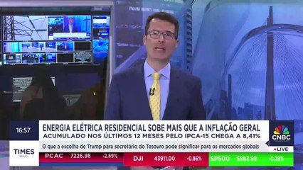 Energia elétrica residencial sobe mais que a inflação geral; economista comenta