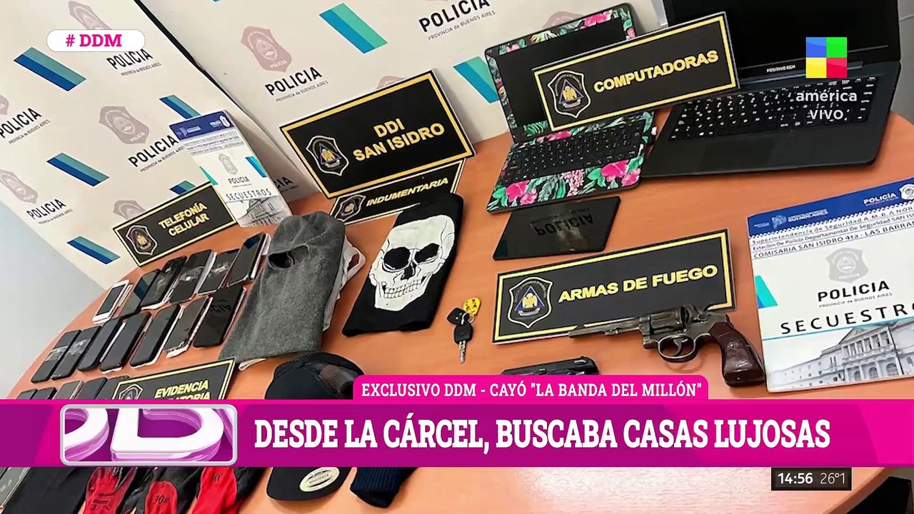 🔴 Cayó la BANDA DEL MILLÓN que robaba CASAS EN SAN ISIDRO