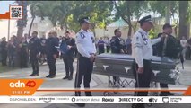 Dan último adiós a policía que fue asesinado a balazos en Sinaloa