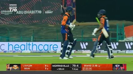 2024 Abu Dhabi T10 I Match 21 Highlights: Morrisville Samp Army vs Delhi Bulls | Season 8