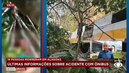 Falha mecânica pode ter ocasionado acidente com ônibus em Alagoas
