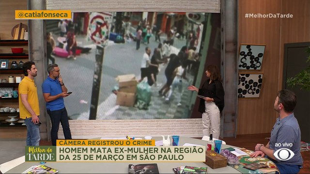 Feminicídio em SP: Homem é preso após matar a tiros a ex-mulher na região da 25 de Março
