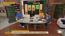 PREVISÃO SEMANAL: Veja horóscopo de 25/11 a 01/12 para o SIGNO DE CAPRICÓRNIO | Melhor da Tarde