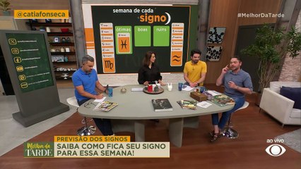 PREVISÃO SEMANAL: Veja horóscopo de 25/11 a 01/12 para o SIGNO DE AQUÁRIO | Melhor da Tarde