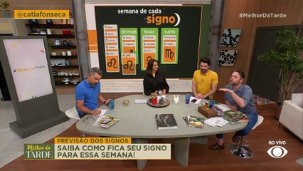 PREVISÃO SEMANAL: Veja horóscopo de 25/11 a 01/12 para o SIGNO DE LEÃO | Melhor da Tarde
