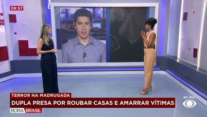 Dupla é presa por roubar casas e amarrar vítimas na zona sul de SP