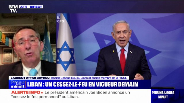 Laurent Attar Bayrou (ancien casque bleu et membre de la FINUL): Ce cessez-le-feu se fait sans la population libanaise et l'État du Liban