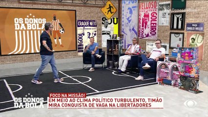 “Melhorou muito, mas não é meu treinador”: Neto analisa Ramón Díaz no Corinthians
