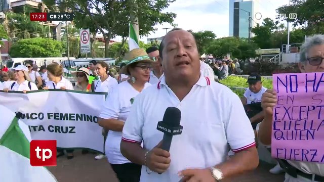 “​Anillazo contra la crisis”: la población en Santa Cruz comienza a salir a las rotondas