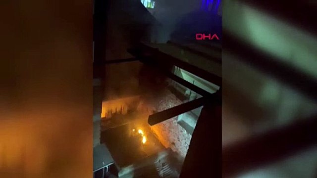 İstanbul-Fatih’te ayakkabı atölyesinde çıkan yangın söndürüldü