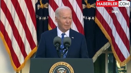 İsrail ile Lübnan arasındaki ateşkes için saat veren Biden bir de Gazze için mesaj verdi