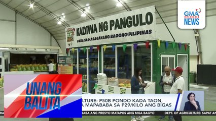 E.O. na nagpapababa sa taripa ng imported rice, isinusulong na i-review dahil hindi raw epektibo | Unang Balita