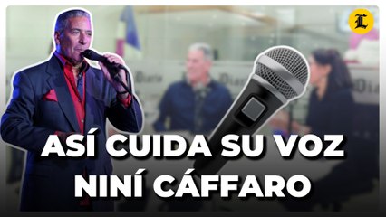 ¿Cómo Niní Cáffaro mantiene su voz?