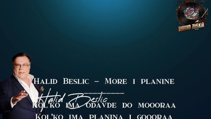 Halid Beslic - More i planine Karaoke