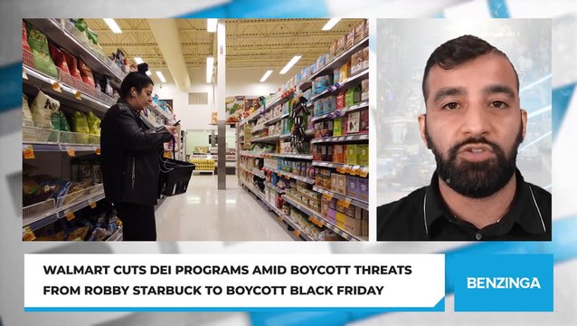 Walmart Cuts DEI Programs Amid Boycott Threats From Robby Starbuck To Boycott Black Friday