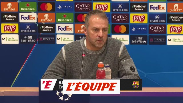 Flick : «Une victoire très importante» face à Brest - Foot - C1 - Barça