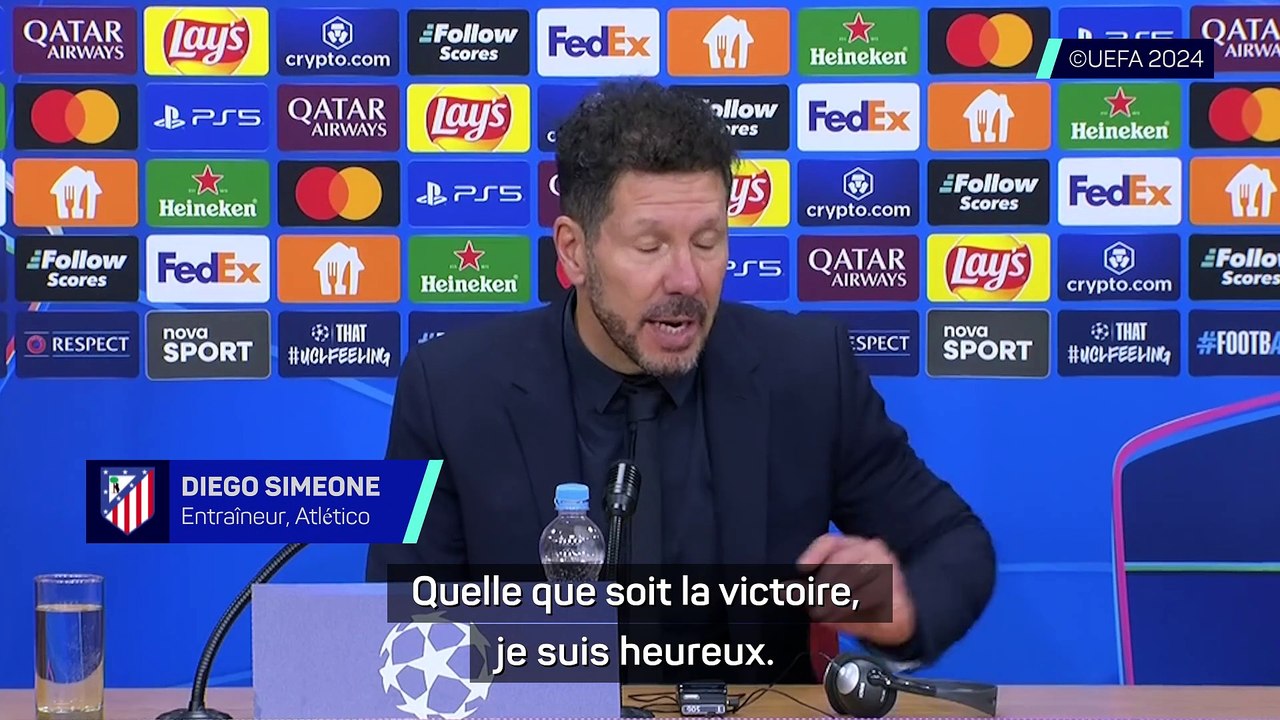 Simeone : "Nous attendons le meilleur d'Alvarez"